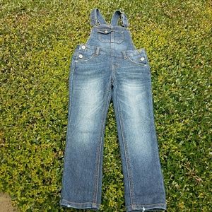 Girl's long overalls